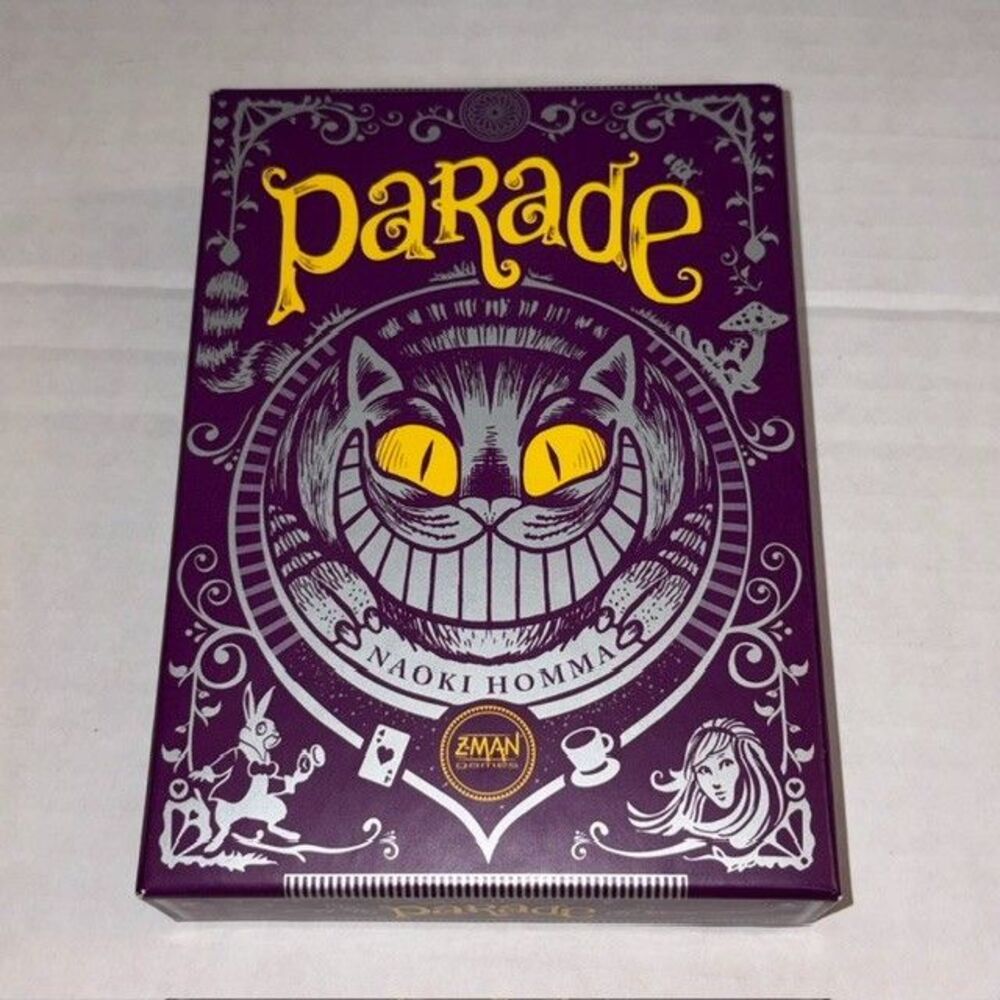 Parade Card Board Game Zman Games Alice In Wonderland Naoki Homma OOP